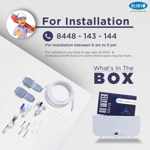 Ruby P90 SMART technologically advanced Multi Stage RO+UV+UF+TDS water Purifier with very beautiful design