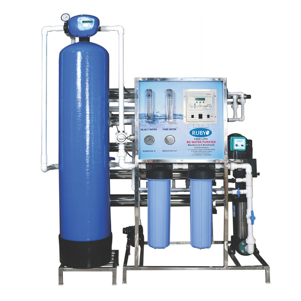 1000 LPH RO water treatment plant