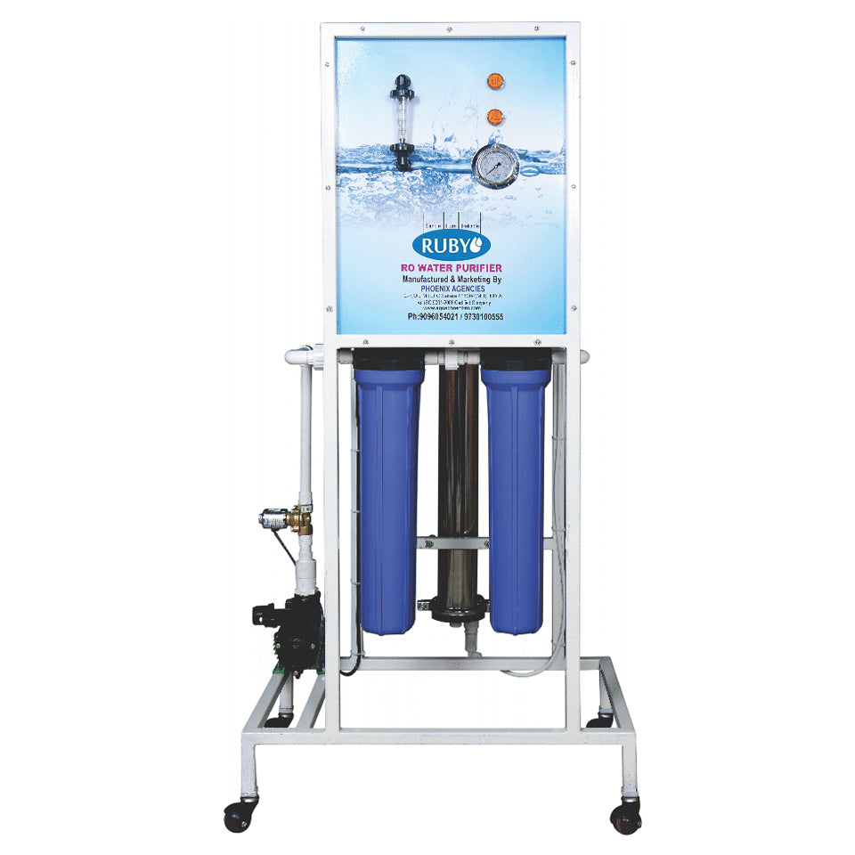 100 LPH RO water purification plant