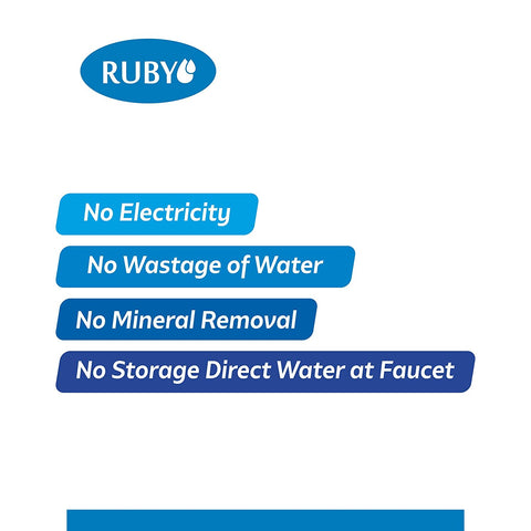 Ruby UF V3 100 LPH Non Electrical Water Purifier