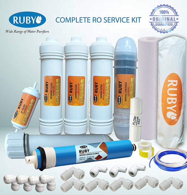 1 Year RO Service Kit (High Quality Filters )